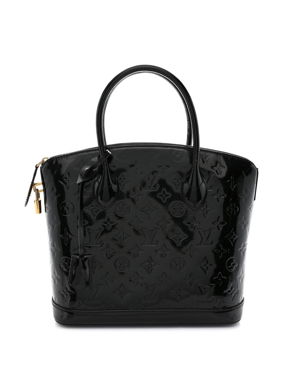 Louis Vuitton Vernis Lockit Pm Black #374286L99B
